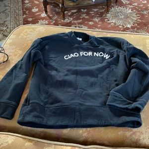 Long sleeve black Madewell light sweater